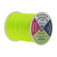 thumbnail image 2 of Mandala Crafts Satin Rattail Cord String from Nylon for Chinese Knot, Macramé, Trim, Jewelry Making Lime Green 1mm, 2 of 5