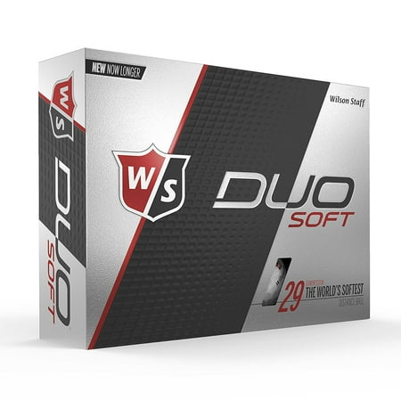 Wilson Staff Duo Soft Golf Balls, 12 Pack (Best Used Golf Balls)