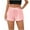 Pink, variant on SHTXOZHI Womens Fuzzy Lounge Shorts Elastic Waist Soft Sleep Shorts Drawstring Comfy Shorts