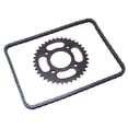 thumbnail image 1 of T Sprocket,136 Links Chain 428 Motorcycle Chain Motorcycle Chainwith Sprocket Performance Driven, 1 of 9