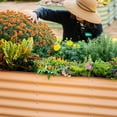 thumbnail image 2 of Vego Garden 17" Tall 6 in 1 Raised Gardening Bed Metal Outdoor Planter for Vegetables Galvanized Flowers Box Terra Cotta, 2 of 10