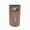 Coffee, variant on Collapsible Nylon Water Bucket, 17.32x9.8x9.8 in Portable Leakproof Foldable Container, Multifunctional Pail for Camping Fishing Picnic Household Use,Black