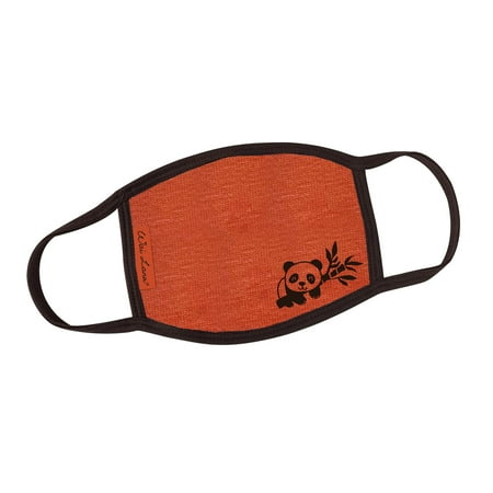 GrabMy Facemask for Kids - Orange - 4 Pack