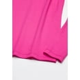 thumbnail image 4 of Hanes Girls Long-Sleeve Crewneck T-Shirt, XL, Amaranth, 4 of 4
