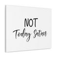 thumbnail image 2 of Scripture Walls Not Today Satan Matthew 4:10 Christian Wall Art Print Ready to Hang Unframed, 2 of 18