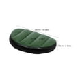 thumbnail image 2 of Raindrops 2Pcs Waterproof Inflatable Kayak Seat Cushion with Lumbar Support Durable PVC for Fishing, 2 of 6