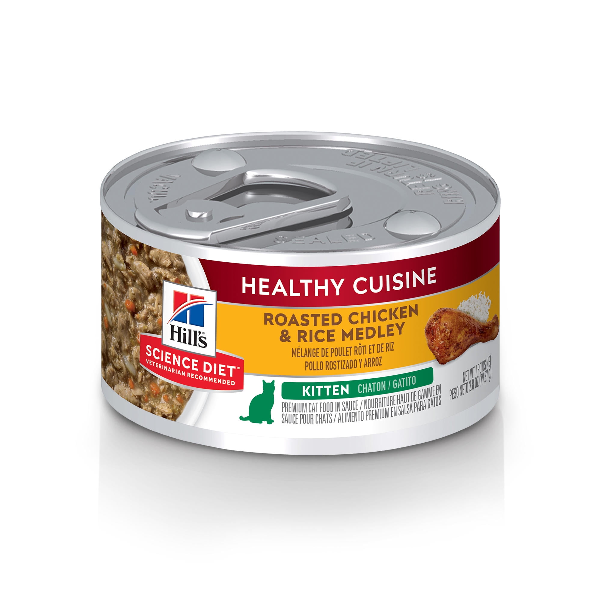 Hill's Science Diet Kitten Healthy Cuisine Canned Cat Food ...