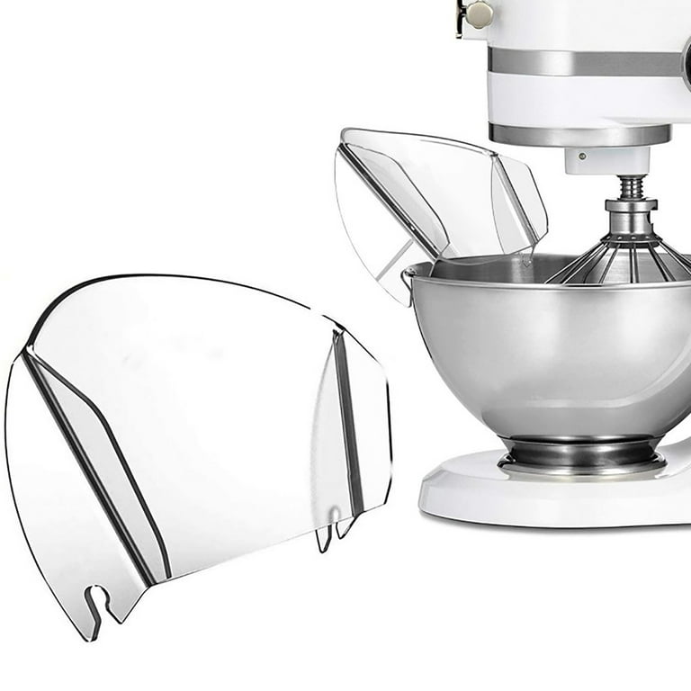 Pouring Shield Metal Mixing Bowls Universal Pouring Chute Kitchen Stand  Mixer Attachment for Stainless Steel Bowls