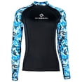 thumbnail image 4 of Cxenplz Womens Wetsuit Top 3mm Wetsuits Jacket Long Sleeve Warm Wet Suit Tops Front Zipper Swimsuit for Cold Water Swim, 4 of 7