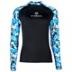 thumbnail image 4 of Traje de Mujer Chaqueta Manga Larga Traje de Snorkel Protector Del Sol Natación Y Surf Ropa Impermeable para el Verano, 4 of 8