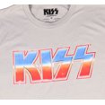 thumbnail image 2 of KISS Junior's Colorful Band Logo Boyfriend T-Shirt, Large, 2 of 2