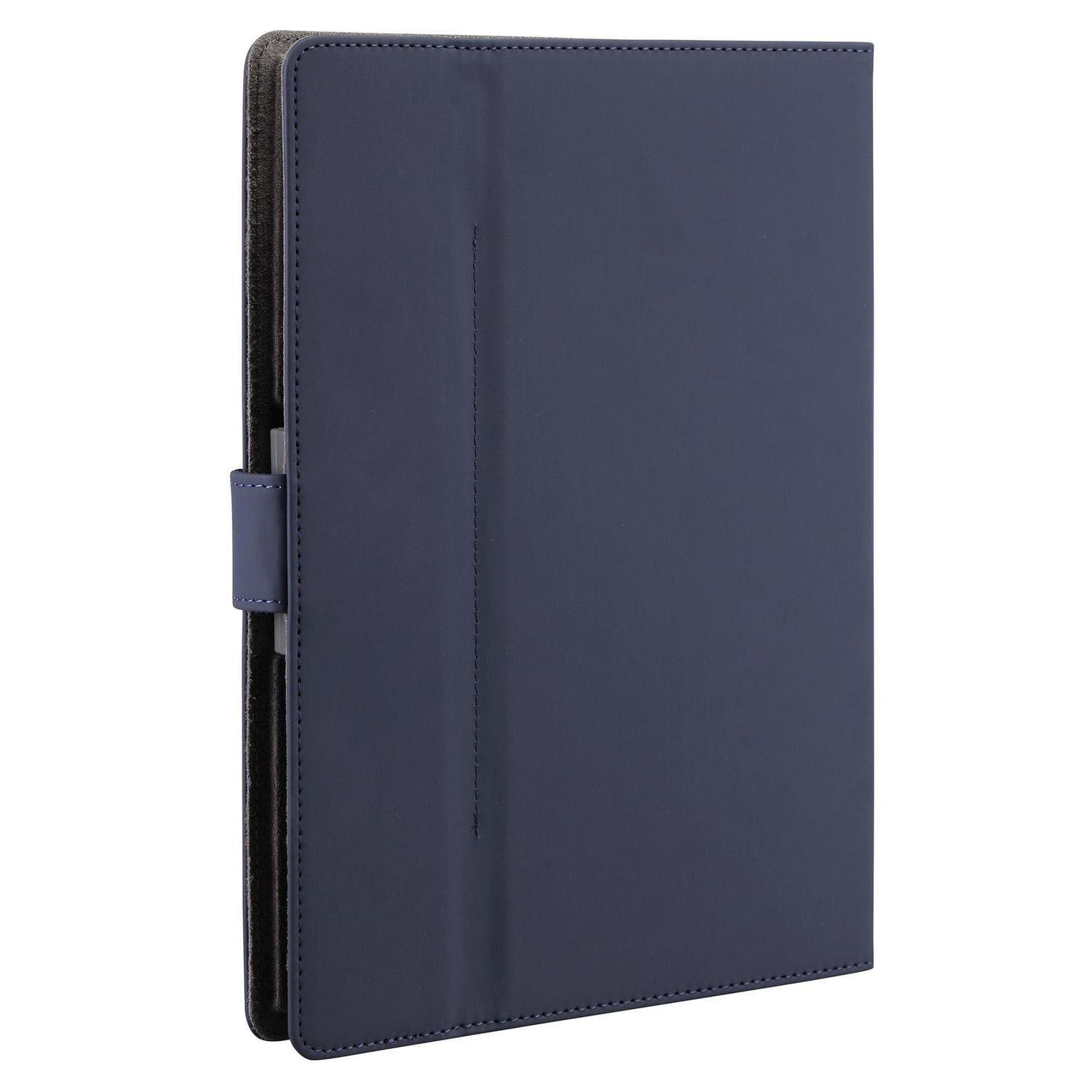 Étui folio universel Onn pour tablette de 9 à 10,9 pouces avec fermeture magnétique et porte-stylet, Bleu marine