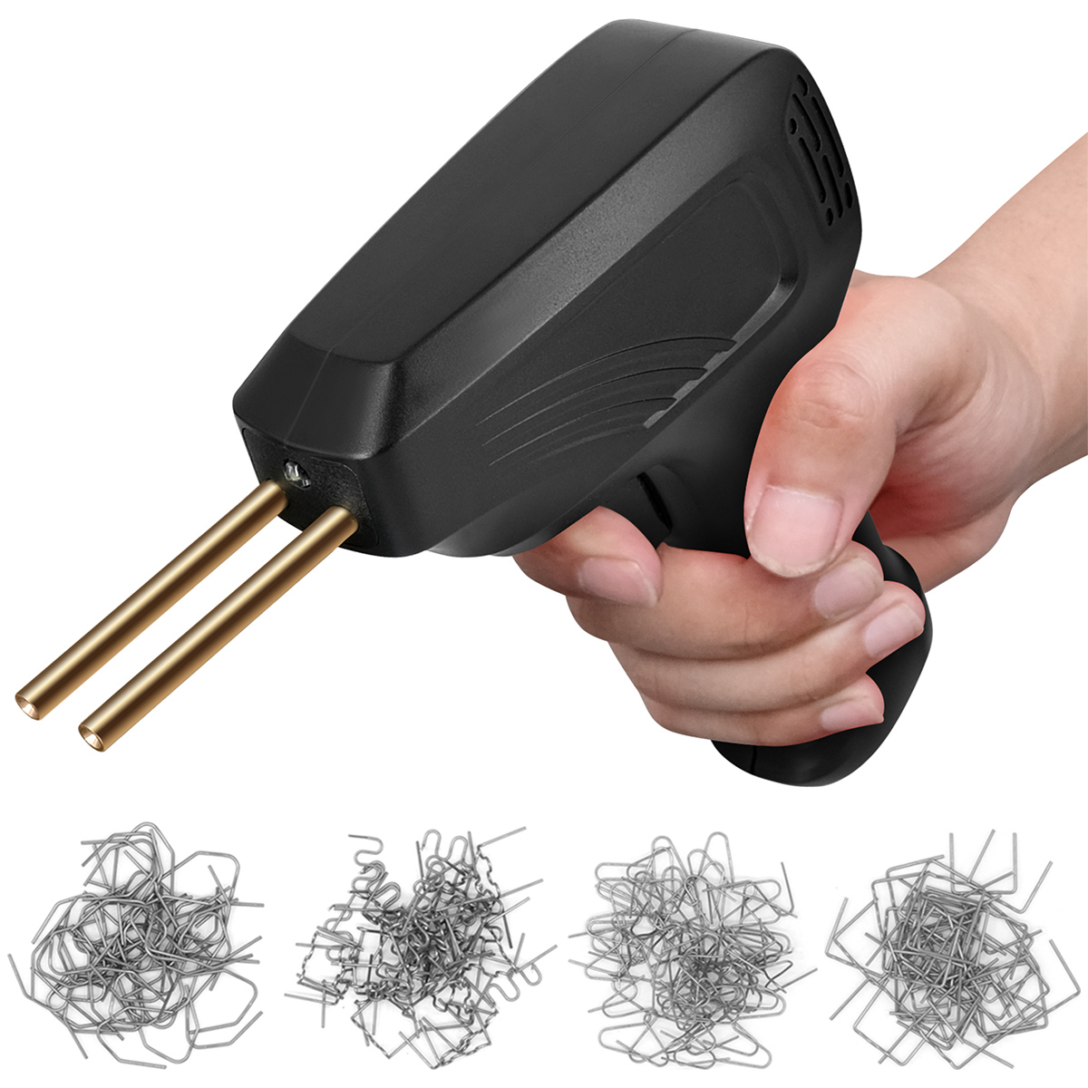 50W Plastic Welding Machine Car Bumper Repair Kit with 200 Staples