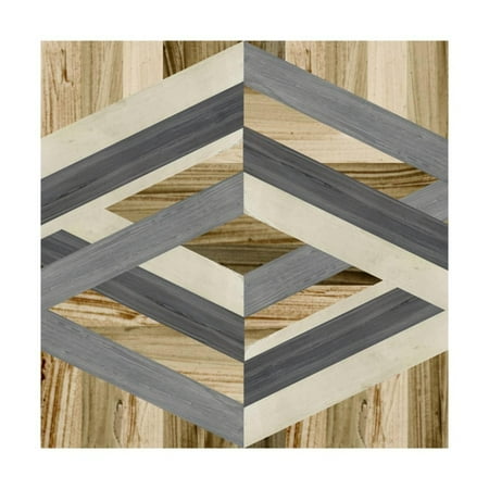 Inlay Art - Geometric Inlay II Print Wall Art By June Vess