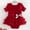w93# E372, variant on Wuxian Kids Christmas Outfit Puff Sleeve Cute Bow Ruffle Skirt Suspender Dress With Headbands Stylish Fall Winter Outfits,Black,9-12 Months