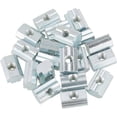 thumbnail image 1 of 20pcs Standard Slide Nut for Aluminum Profile Accessories(T Nut Typ 40 M8), 1 of 5