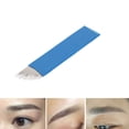 thumbnail image 3 of Tatuaje Disponible, 50pcs Bisel Permanente 21 Pin Microblading Maquillaje Tatuaje de la ceja para el Bordado 3D Pestañas Bordadas Octpeak NO, 3 of 7