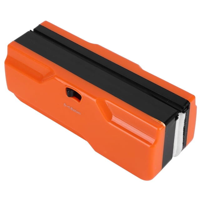Herramientas De Limpieza De Vidrio, Limpiaparabrisas De Vidrio Magnético Deslizante Magnético De Lavado, Doble Cara Para Parabrisas De Coche De Oficina, Espejos Domésticos OTVIAP Naranja