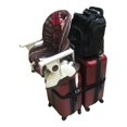 thumbnail image 1 of En Route Travelware 159 Travelers Cloth Hook & Eye Elastic Straps Set - Black, 1 of 1