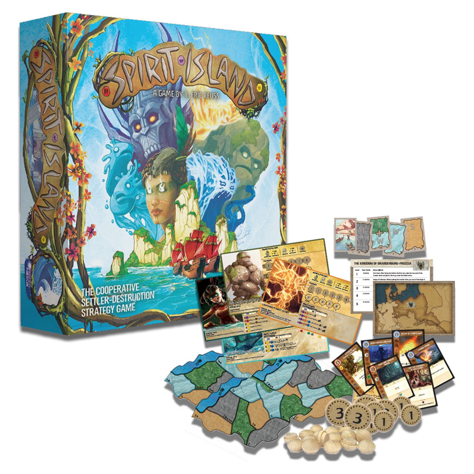 Spirit Island gameplay — Photo of Spirit Island Board Game product