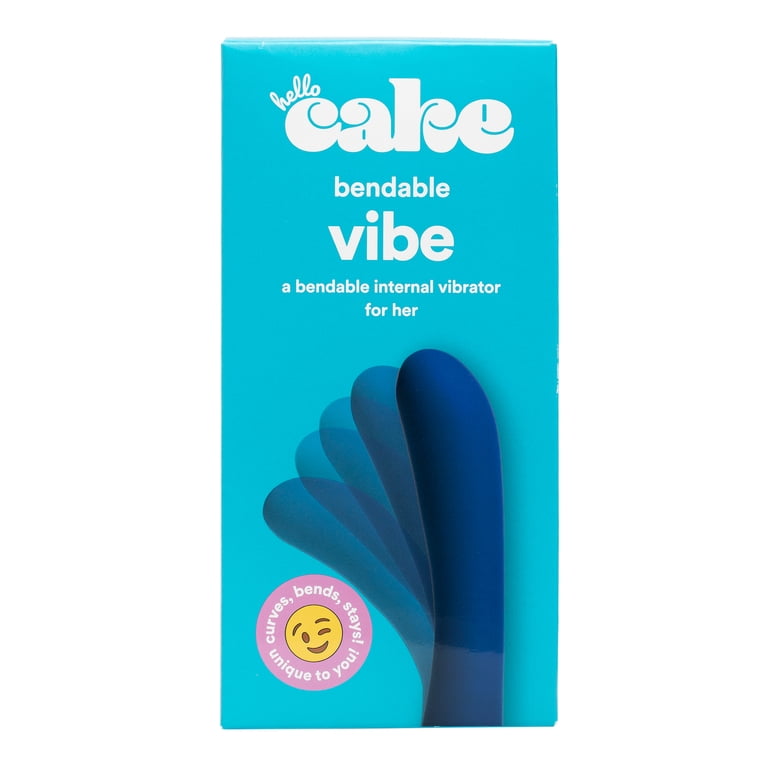 Hello Cake Bendable Vibe Vibrator for Women, Waterproof & Rechargeable Internal Toy with 10 Vibrating Modes, Blue - Walmart.com Hello Cake Bendable Vibe Vibrator for Women, Waterproof & Rechargeable Internal Toy with 10 Vibrating Modes, Blue - Walmart.com