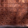 thumbnail image 7 of FASÄDE Traditional Style 4 Decorative Vinyl Backsplash 15 sq ft Kit in Moonstone Copper, 7 of 7