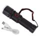 thumbnail image 1 of Linterna LED USB regulable telescópica para exteriores, antorcha de alto brillo para acampar, cazar y pescar, 1 of 14