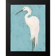 thumbnail image 2 of Vess, June Erica 12x14 Black Modern Framed Museum Art Print Titled - Heron Fresco II, 2 of 5