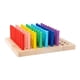 thumbnail image 2 of Juguete sensorial de madera, juego de cognición de colores, desarrollo de clasificación de colores, reconocimiento para niños pequeños, ejercicio de, 2 of 8