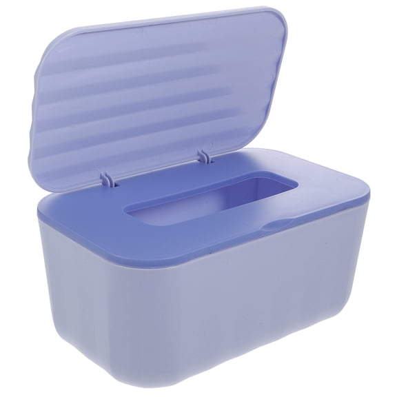 FRCOLOR  Wipes Dispenser Purple Hand Tissue Box Versatile Baby
