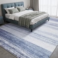 thumbnail image 2 of VUNATE 6'x9' Area Rugs for Living Room Washable Rugs Modern Abstract Area Rug Soft Contemporary Neutral Carpet Indoor Rug for Bedroom Dining Room Office Foldable Nonslip Rug Navy, 2 of 6