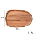 thumbnail image 3 of Wood Fruit Plates Japanese Fruit Sum Plates Restaurant Food Setting Plates Multi Function Tray Tea Cup Plates, 3 of 9