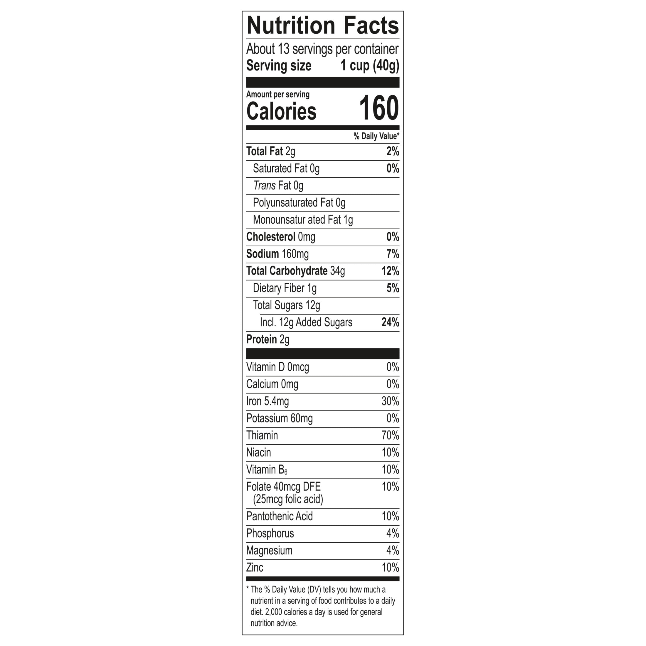 Honey Bunches of Oats Chocolate Breakfast Cereal, Made with Whole Grain Cereal, 18oz Box