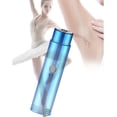 thumbnail image 4 of Mini afeitadora eléctrica para hombres, afeitadora portátil recargable por USB, afeitadora eléctrica rotativa de uso húmedo y seco para viajes (azul), 4 of 5