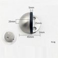 thumbnail image 2 of Floor Door Stoppers Stainless Steel Floor Door Stopper 4X Floor Door, 2 of 5