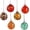 Color-3, variant on 6 Pack Hand Blown Glass Balls Ornaments 2.3inch Hanging Glass Balls Witches Ball Gazing Ball for Home Garden Tree