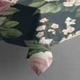 thumbnail image 3 of Pioneer Flower Floral Print Pattern Rectangle Tablecloth 60"x84",Waterproof Polyester Rectangle Table Cloth, Wipeable Spillproof Polyester Tablecloth for Dining, Camping, Indoor and Outdoor, 3 of 5