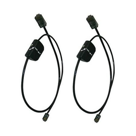 Universal Telephone Interface - Plantronics 86009-01 Telephone Interface Cable For Savi Series (2 Pack)