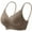 Coffee, variant on Womens Wireless Bras Scalloped Push Up Bralettes No Underwire Supportive Tshirt Bra Seamless Comfortable Everyday Bras