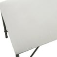 thumbnail image 3 of Uttermost Avenham Contemporary Iron and Fabric Small Bench - Antique Gold/ White, 3 of 10