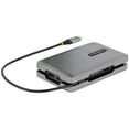 thumbnail image 2 of StarTech.com USB-C Multiport Adapter w/USB-C DP Alt Mode Video/4K HDMI/VGA, USB-C Dual Monitor Docking Station, 2 of 8