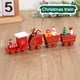 thumbnail image 1 of Tren de madera de Navidad, adornos navideños para el hogar, adorno para árbol de Navidad 2024, regalo para niños, Feliz Año Nuevo 2025, 1 of 6