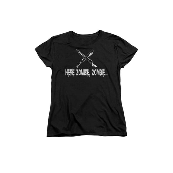 here zombie, zombie funny women's t-shirt tee