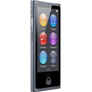 (Open Box) Apple iPod Nano 7th Generation 16GB Slate MP3 Audio Video Player w/Bluetooth +
