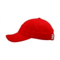 thumbnail image 3 of Metal Pin Relaxed Cap, USA, Red, 3 of 6