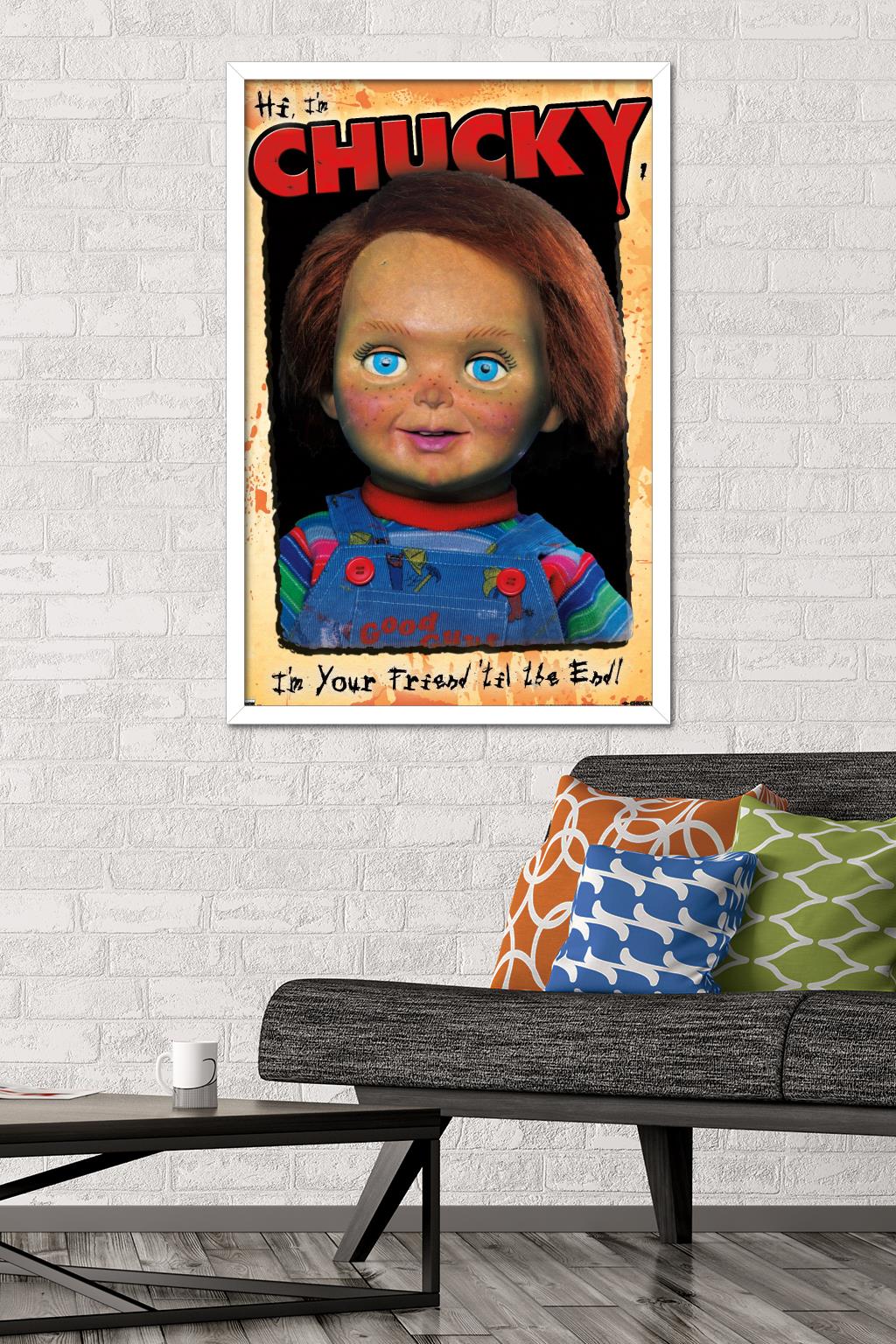 Child's Play 2 - Portrait Wall Poster, 22.375" x 34" Framed