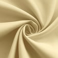 thumbnail image 6 of Thick Beige Round Tablecloth,Plain Cloth Color Fabric Table Cover for Party,Wedding,Birthday & Banquet,Tablecloths for Decoration and Celebration,140cm, 6 of 8