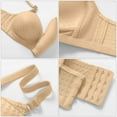 thumbnail image 4 of Plus Size Everyday Bras for Women, Soft Support No Underwire Bralettes, Full Cup Adjustable Straps Brassiere, 4 of 8