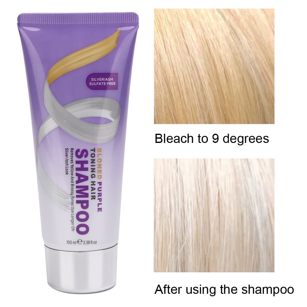 Shampoo, Practical Portable Safe Bleach Shampoo, Purple For Hair Tighten The Cuticle Of The Hair Shampoo, Practical Portable Safe Bleach Shampoo, Purple For Hair Tighten The Cuticle Of The Hair
