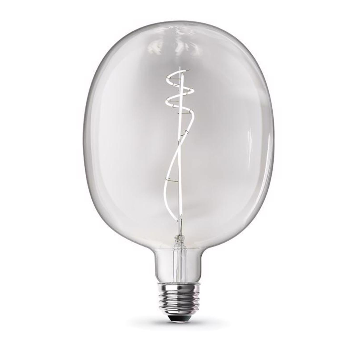 Feit Cylinder E26 (Medium) Filament LED Bulb Daylight 75 Watt Equivalence 1 pk